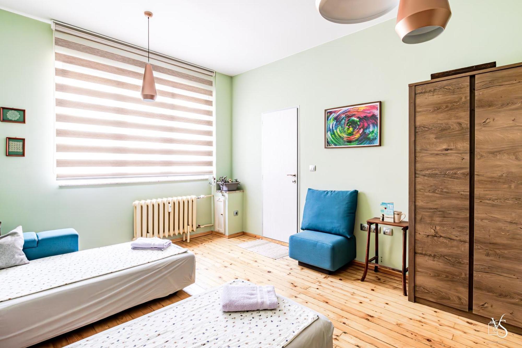 Luxury And Spacious Apartment At The Hearth Of The City Sofia Eksteriør bilde
