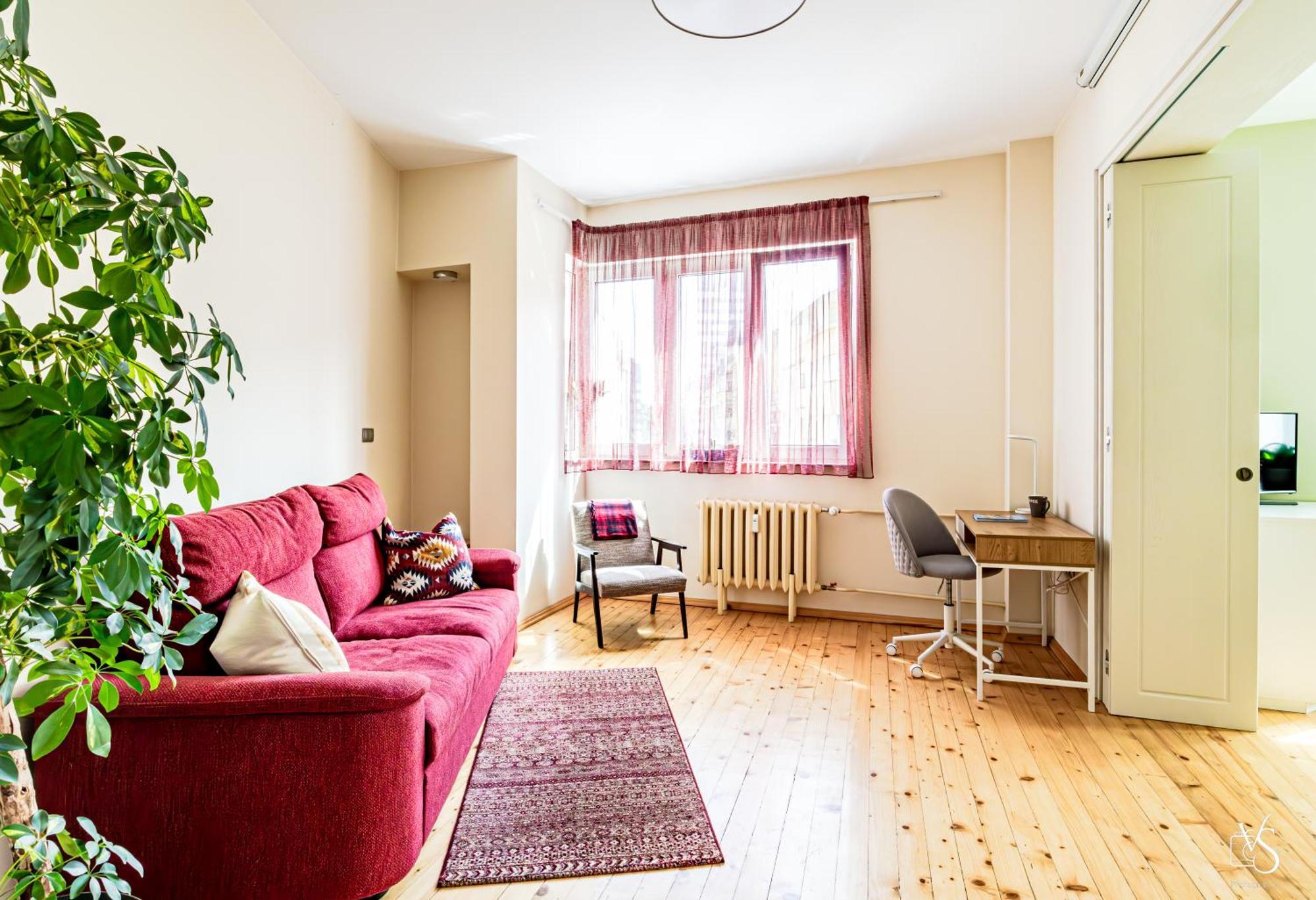 Luxury And Spacious Apartment At The Hearth Of The City Sofia Eksteriør bilde